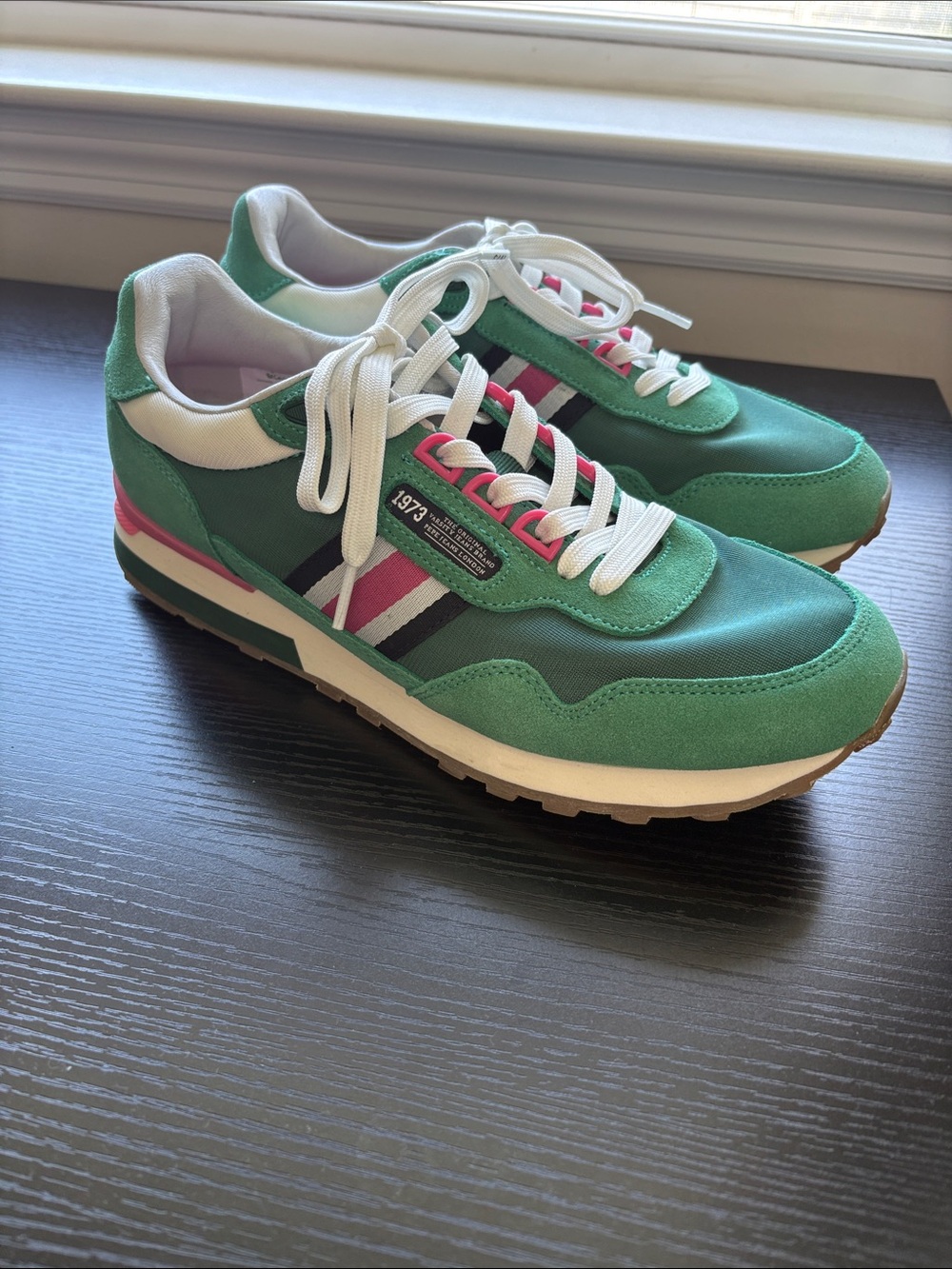 Pepe Jeans Green, Pink & White Women's Sneakers View 2